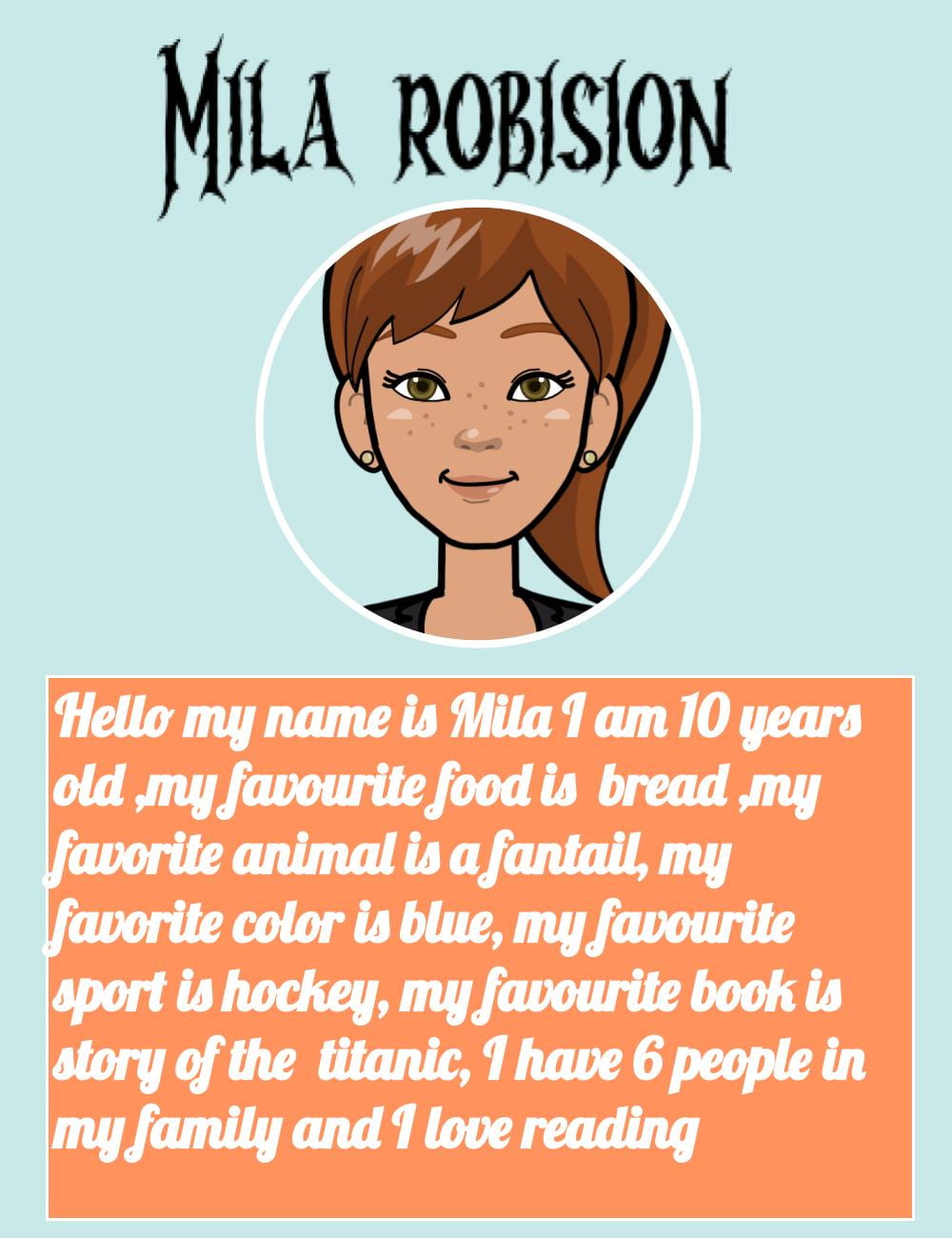 Bio Poem Mila bio-poem-mila
